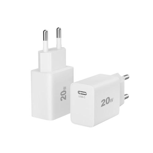 Nuevos productos Tipo-C Wall Charger Fast Charger 20W