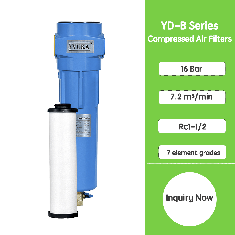 7.2 m³/min Coalescing air filter