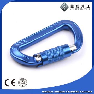 Silver alloy type mountaineering hook