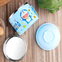 Stainless Steel Cartoon Student Bowl Lunch Box