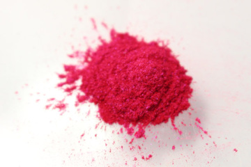 Synthetic mica crystal red pearl pigments
