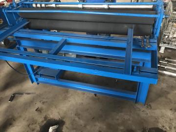 Foot plate shearing machine