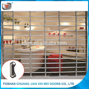 New style stainless steel roller grilles roller shutter