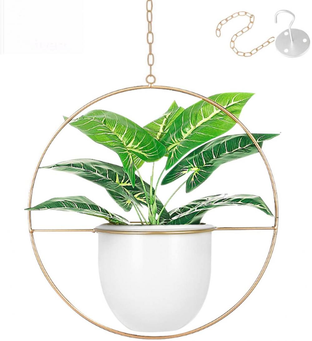 Boho Metal Hanging Planters