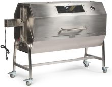 Outdoor Heavy Duty Electric Grill: A Smokeless Hog Roast and Barbecue Spit Smoker Grill Solution