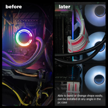 Gaming PC GPU Cable Extension Kit - PSU PC Cables