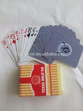 PVC texas playing cards