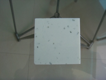 White Color Agglomerated Stone- (YR0722)
