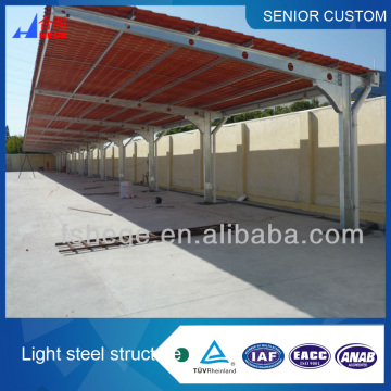 New type fashionable carport.mobile carport,steel structure carport