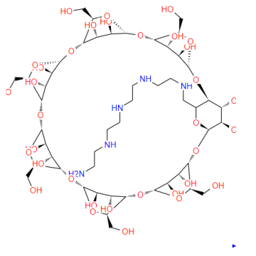 Mono- (6-tetraetilenopentamina-6-deoxi) -β-ciclodextrina CAS: 343315-27-5