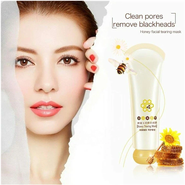 OEM Honey Tearing Peel off Oil Control Blackhead Remover Mask