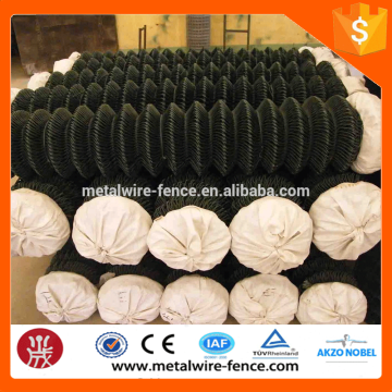 Golf boundary chain link fence cyclone fence