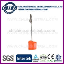 Plastic desktop note clip