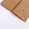ถุงกระดาษคราฟท์รีไซเคิลเป็นมิตรกับสิ่งแวดล้อมแบบกำหนดเอง