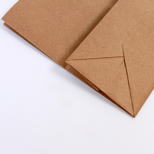 Изготовленный на заказ экологически чистый переработанный бумажный пакет из крафт-бумаги