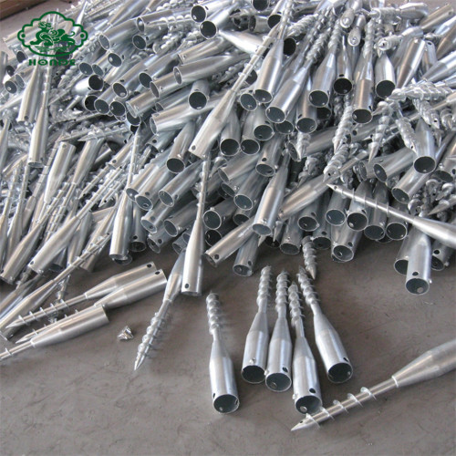 Galvanized Q235 Steel Ground Anchor