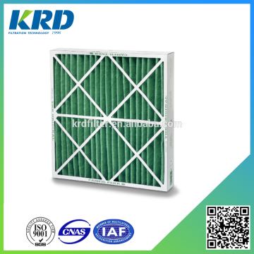Disposable Panel Filter Construction Cardboard Panel Air Filter