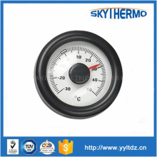 square household room stick on scale thermometer window