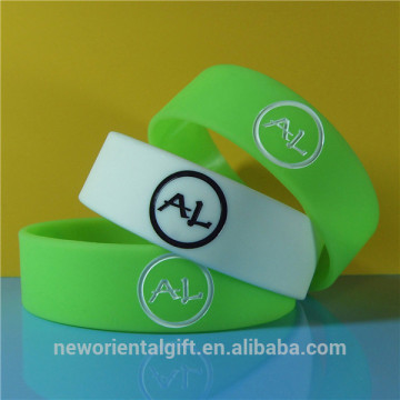 24mm engraved ink filled wrist bands & bracelets