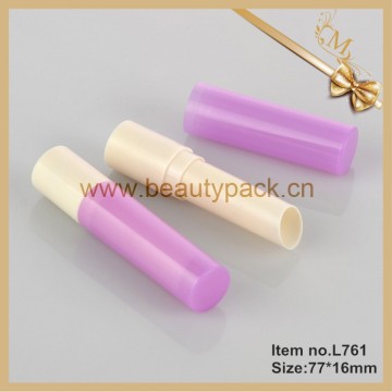 plastic slim lip balm tube