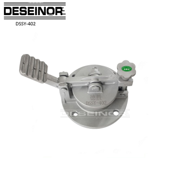 Supply DN100 Dip Hatch Cover Foot Operated Gauge Hatches for Tank Truck