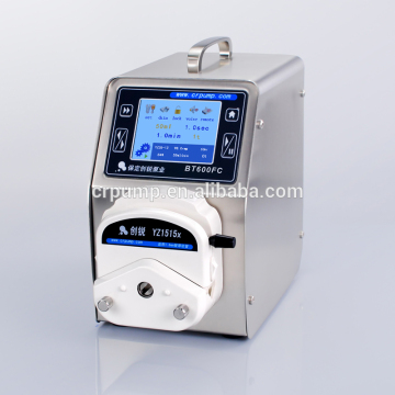 intelligence glycerin transfer/filling dispensing peristaltic pump