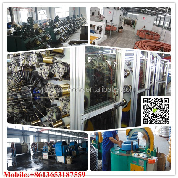 High Quality DIN EN 853 SAE100R2AT hydraulic hose