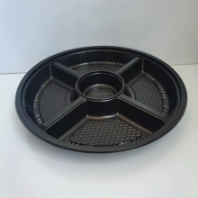 PS Food Container Serving Food Tray With Lid