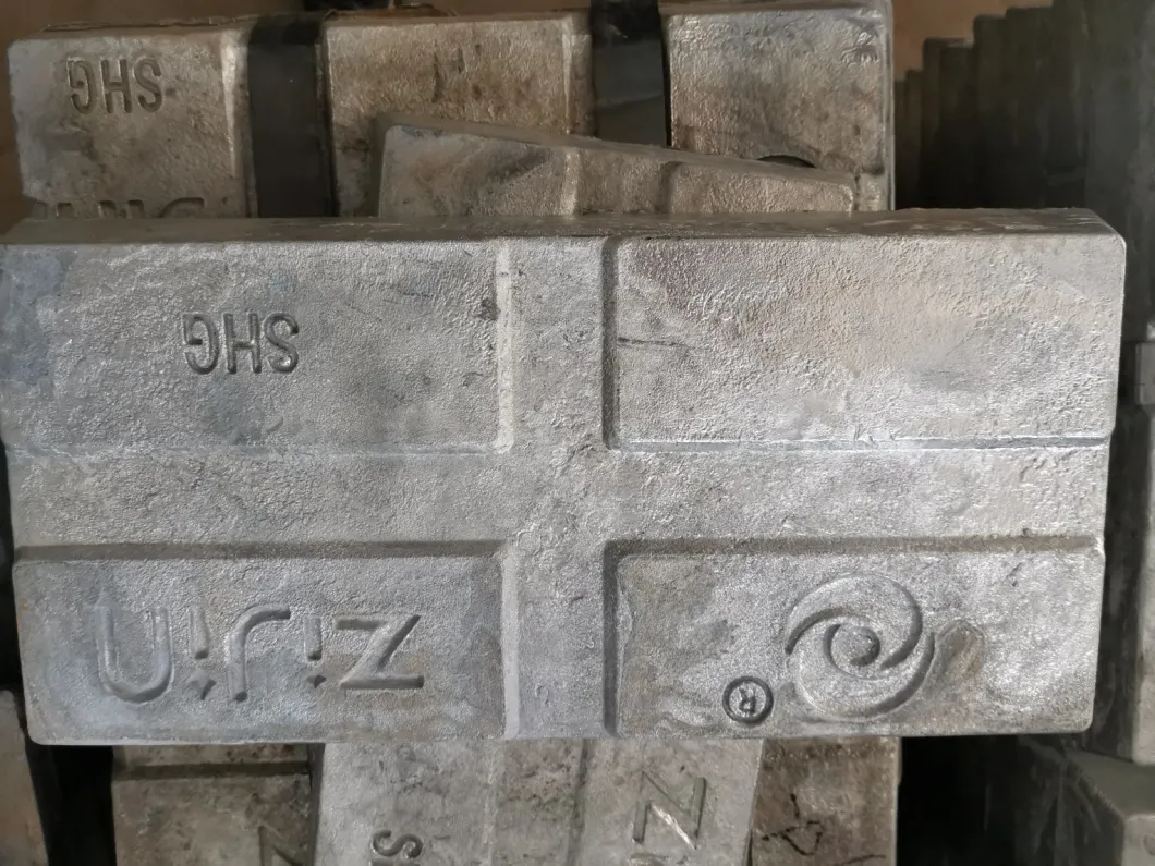 99.995% High Grade Zinc Ingot and Zinc Alloy Ingot