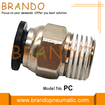 PC Quick Connect Male Straight Pneumatic Hose Fitting