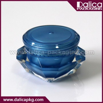 New arrival innovative diamond shape cosmetic jar