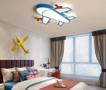 Children's Airplane Ceiling Lamp for Kids Room Decor