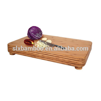 100%natural bamboo cutting board with stander wholesale