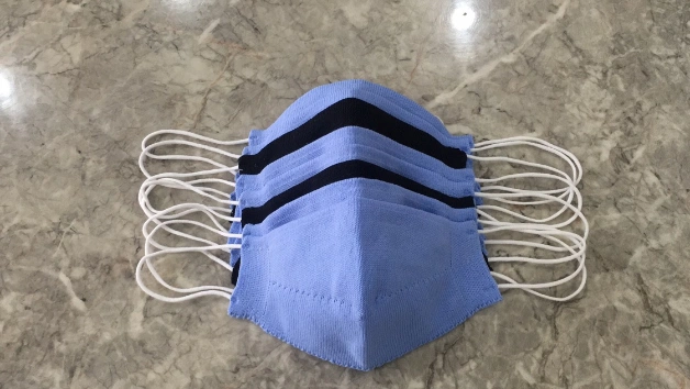 Adult Knitting Face Mask with Disposable Filter Pad