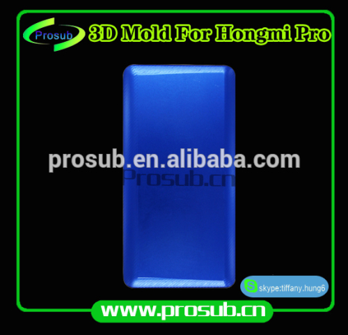 3D sublimation mobile phone case cover aluminum injection mould for Prosub-redmi pro