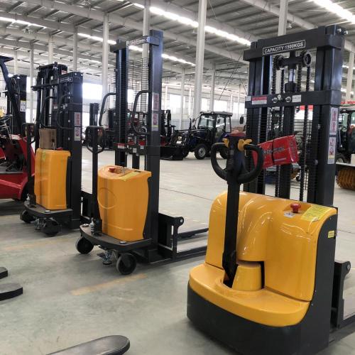 Forklift teleskopik listrik 1ton 3 ton berkualitas tinggi