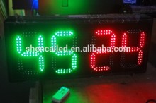 8 inch wall mounted digital clocks/wall clock framed