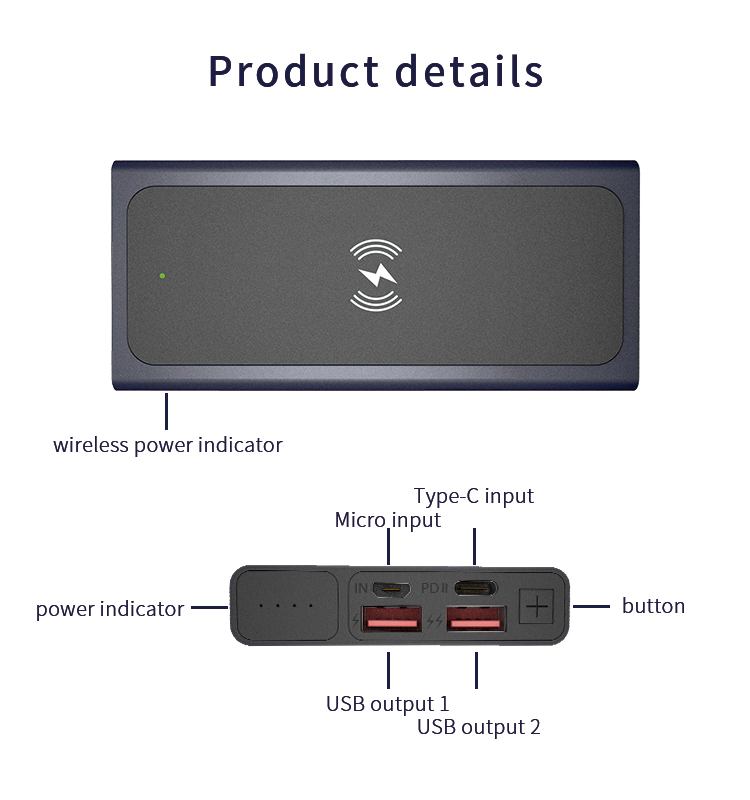 Mobile Power Bank 10000mAh