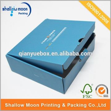 e flute colored corrugated box