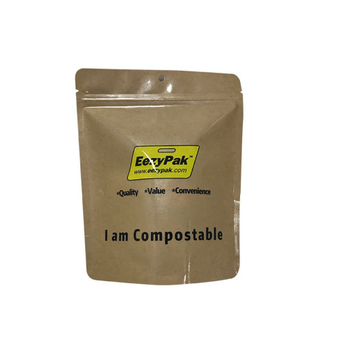 Compostable Biodegradable Packaging Stand Up Pouch