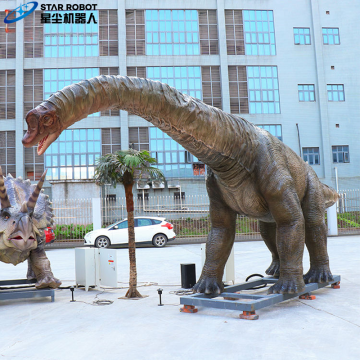 Outdoor Dinosaur Park Animatronic Brachiosaurus