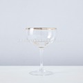 Metallic goud omrande champagnecoupes