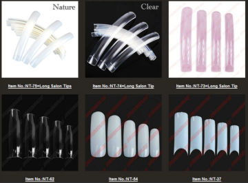 White/Nature Stiletto Square beauty nail tips, Clear Glaze Nail Tips,Glaze Nail Tip,Longest Clear Stiletto Square beauty Tips