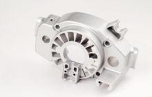 Silver Automotive Metal Aluminum Die Casting Motor Componen