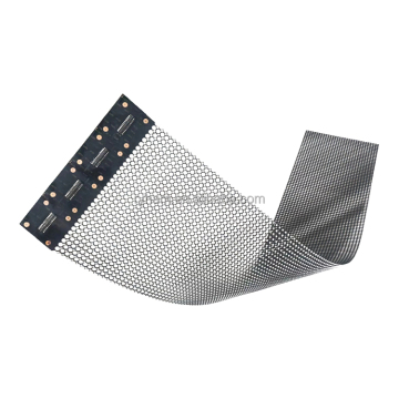 Big Brand Store Rental: LED Screen & Transparent Film Advertising Display