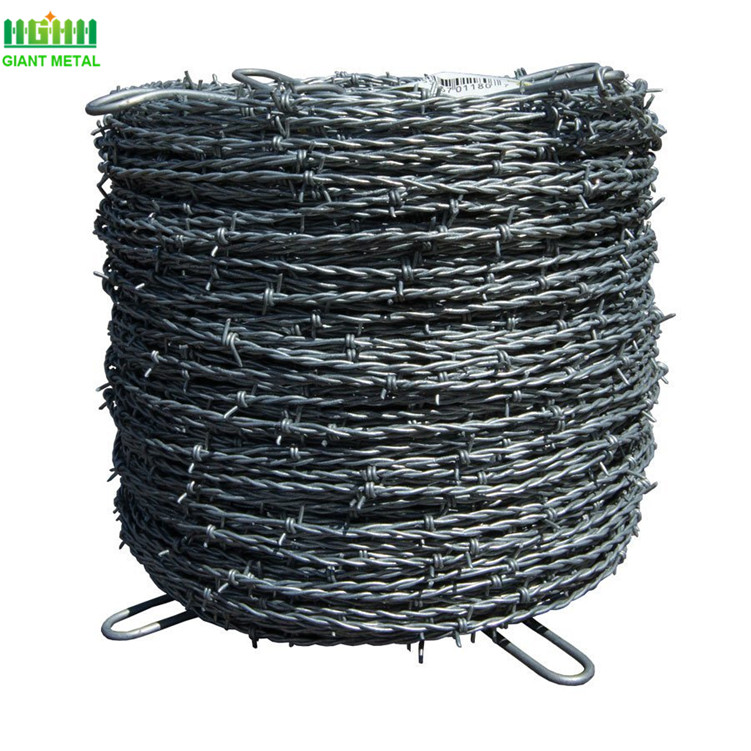 Galvanized PVC Coated Barbed Wire For Sale