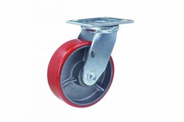 Heavy Duty Iron PU Caster