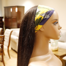 Pineapple Headband Wig Cap Alopecia Sclap Wigs Cheap Ladies Hair Wigs With Elastic Bands