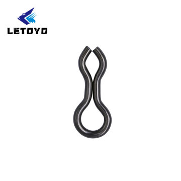 LETOYO 8-Shape Brass Fishing Rig Hook Hanger Connector