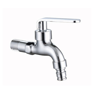 Unique design bathroom cold water basin sink long body pillar cock tap